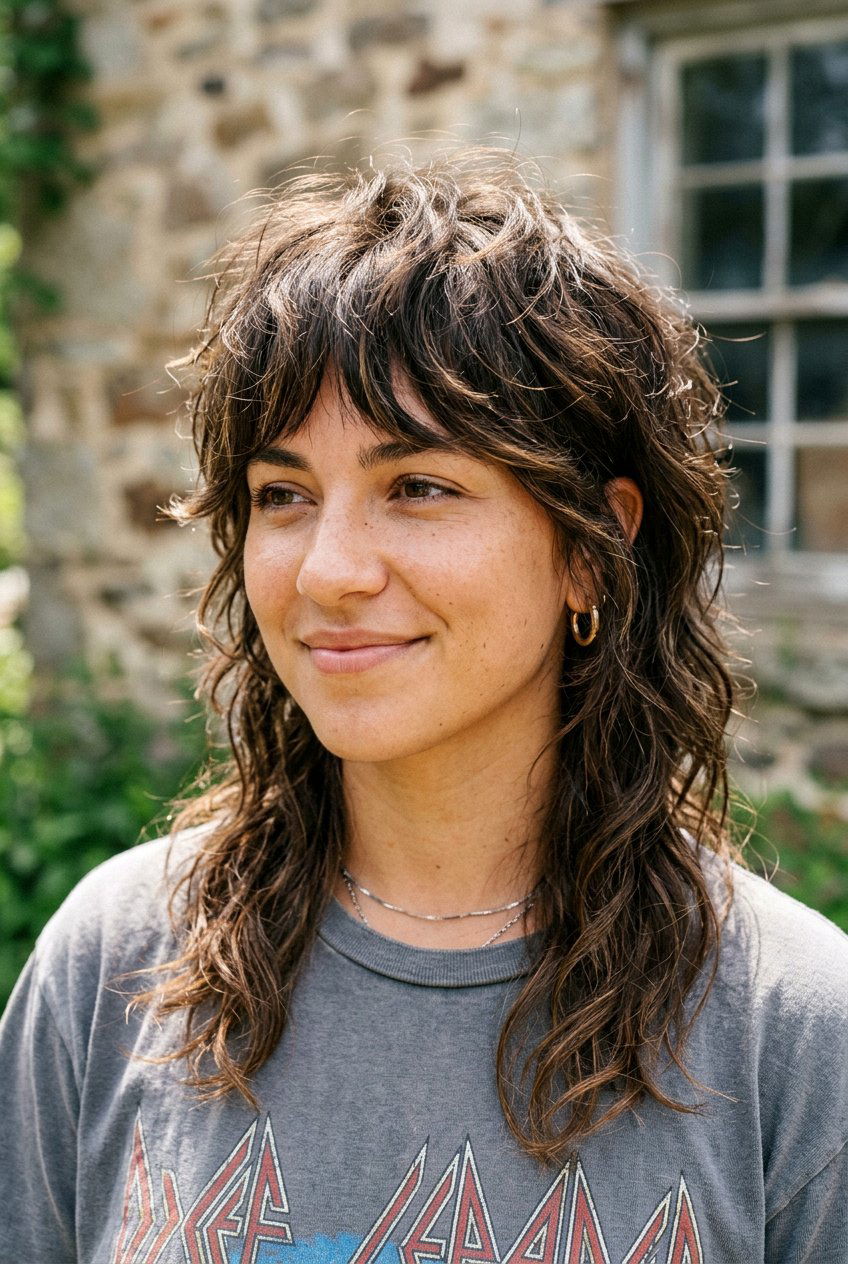 Messy soft mullet - 20 soft mullet haircut - 20 soft mullet haircut