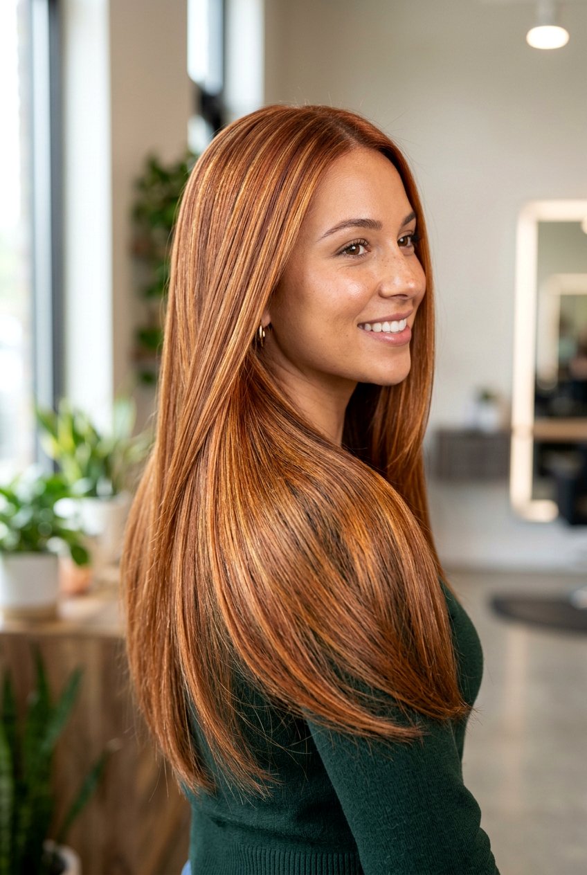 20 Pumpkin Spice Hair Color Ideas for a Cozy Autumn Vibe