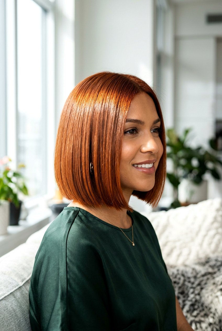 Metallic copper hair - 20 copper hair color ideas - 20 copper hair color ideas