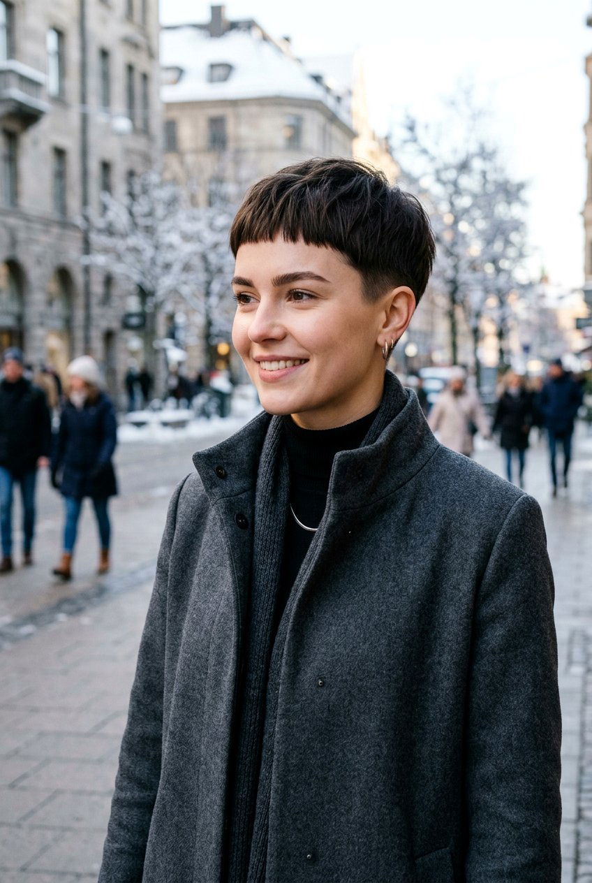 Micro Bang Pixie Haircut - 20 modern hairstyle ideas for women - 20 modern hairstyle ideas for women