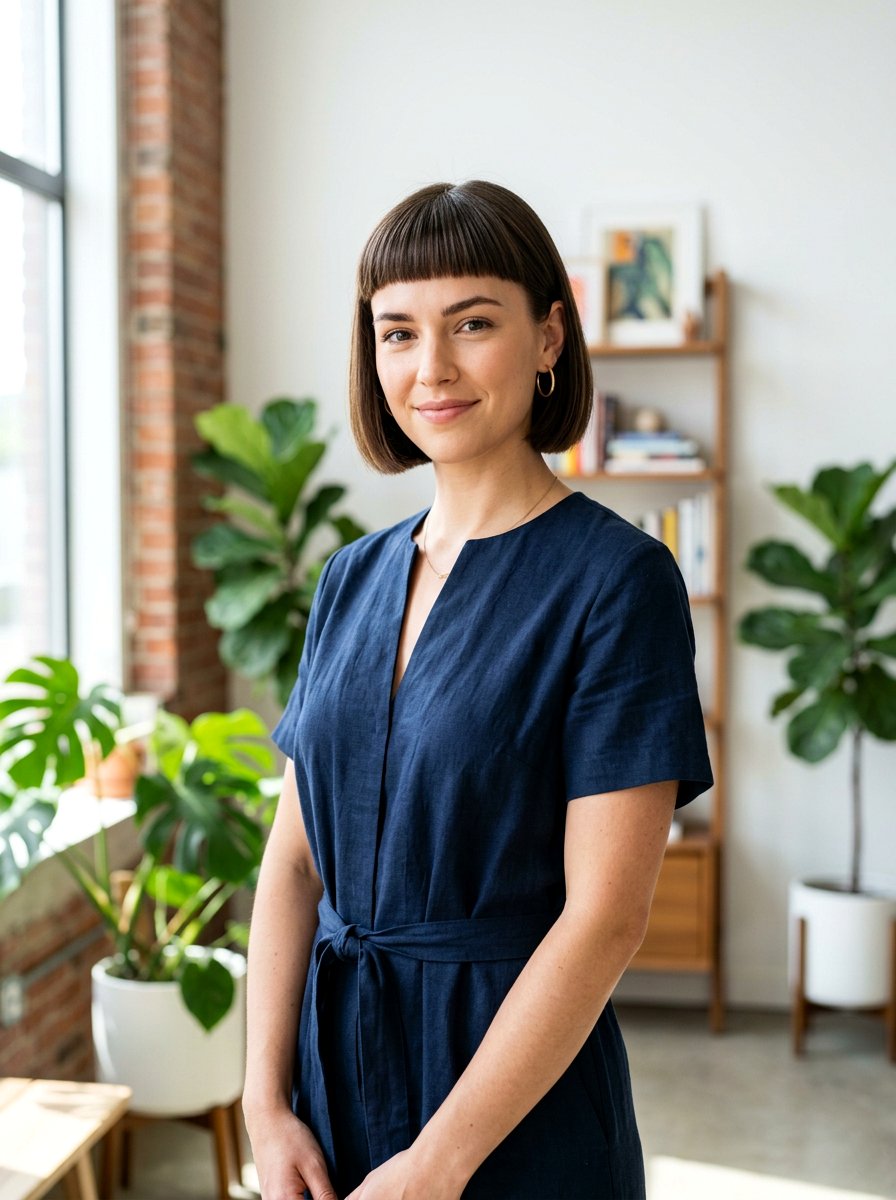 Micro Bangs Bob Haircut - 20 roundup haircut and hair color ideas - 20 roundup haircut and hair color ideas