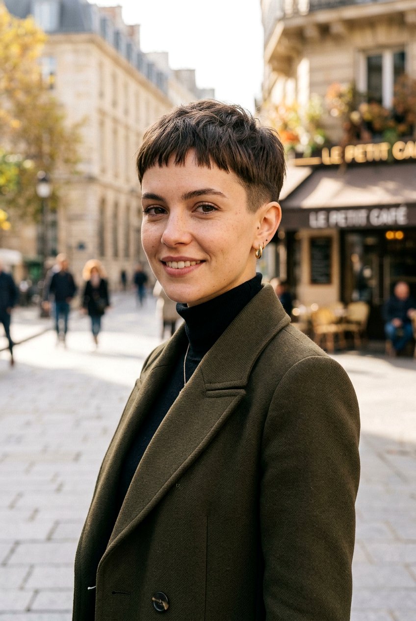 Micro Bangs Pixie - 20 modern haircut ideas for women - 20 modern haircut ideas for women