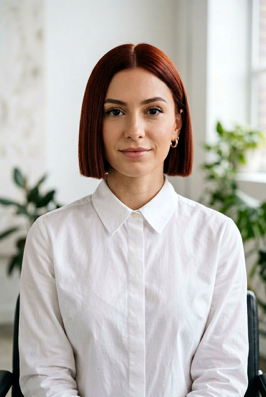 Micro Blunt Bob - 20 classic blunt cut for straight hair - 20 classic blunt cut for straight hair