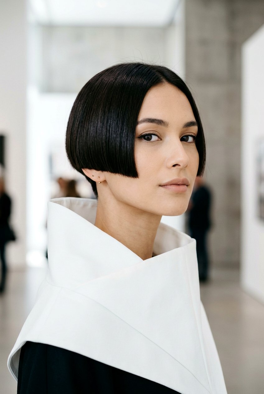 Micro Bob - 20 expensive brunette bob for women - 20 expensive brunette bob for women