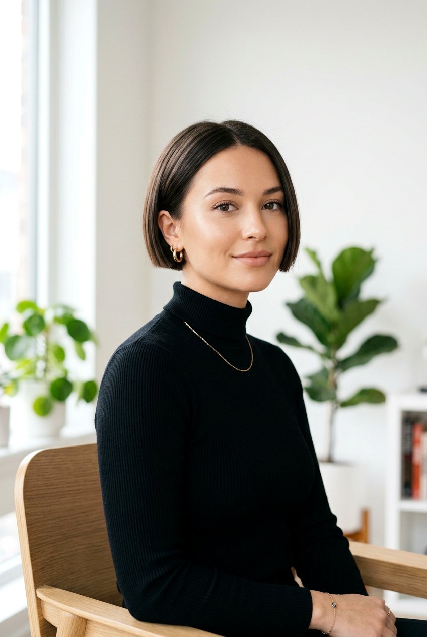 Micro Bob Haircut - 20 minimalist haircuts for women - 20 minimalist haircuts for women