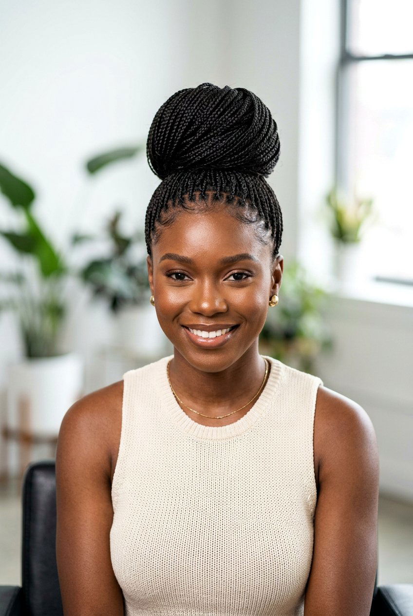 Micro Box Braids - 20 box braids hairstyles - 20 box braids hairstyles