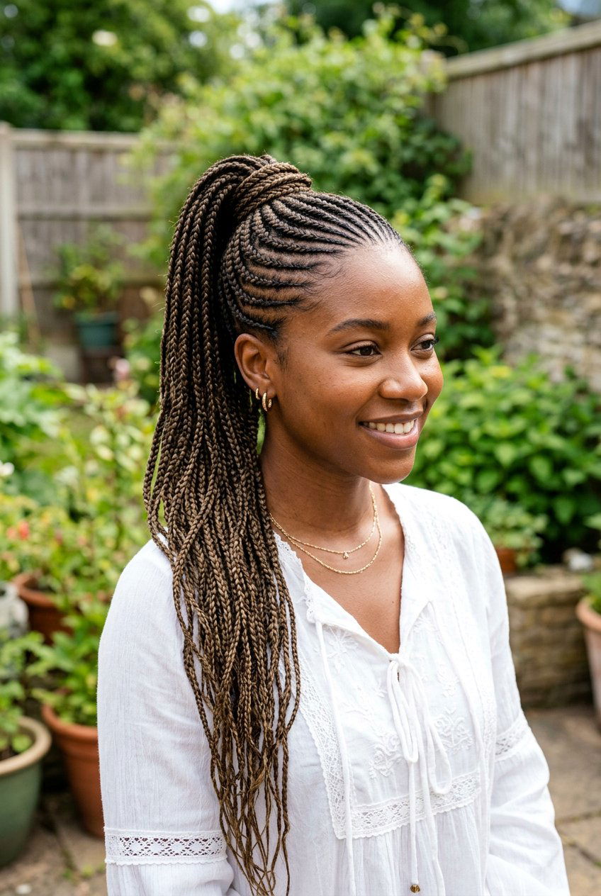 Micro Braid Cowgirl Ponytail - 20 cowgirl braid ponytail - 20 cowgirl braid ponytail