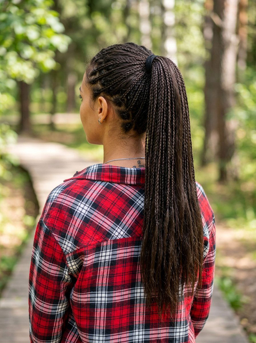 Micro Braid Ponytail - 20 rodeo braid ponytail - 20 rodeo braid ponytail