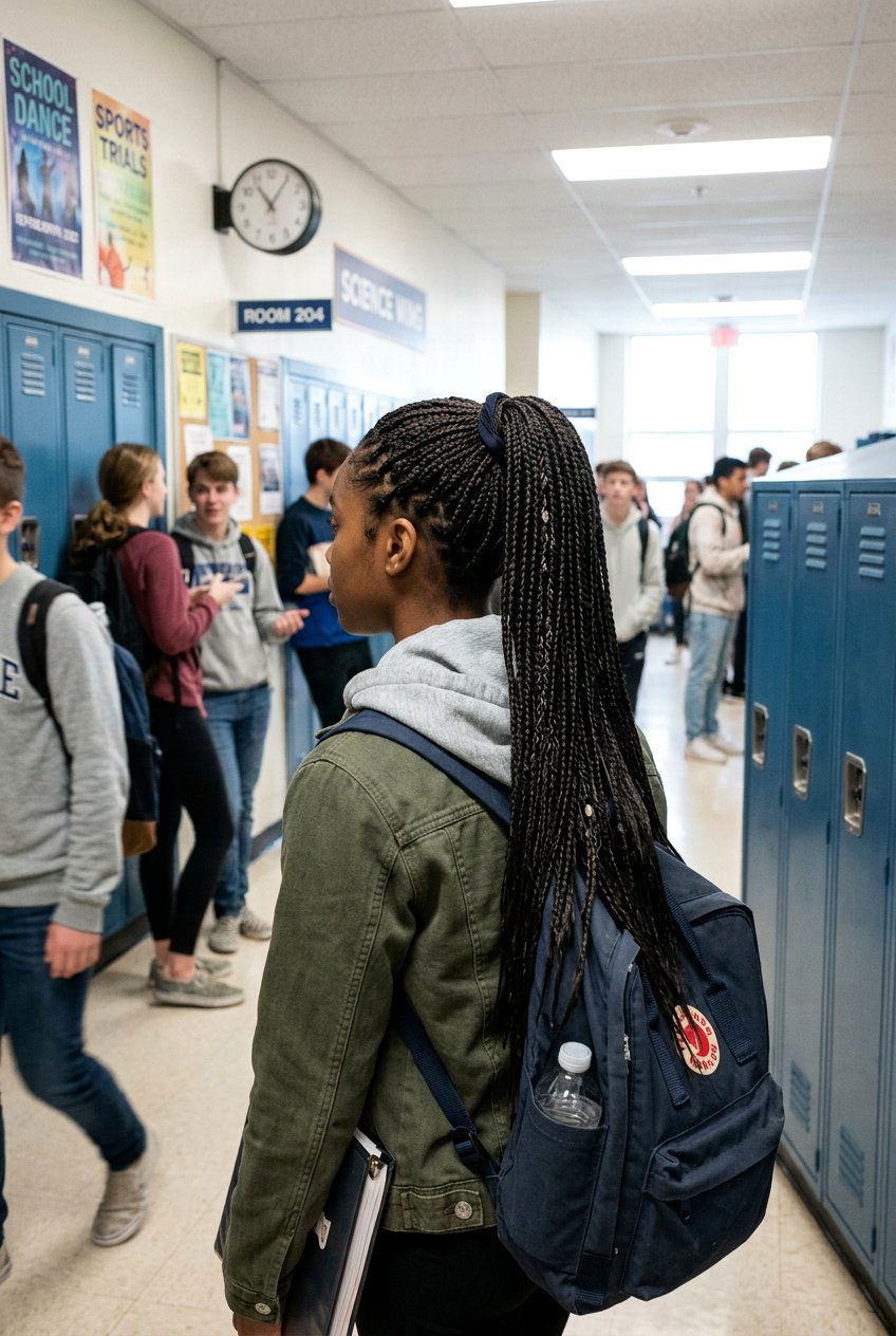 Micro Braided Ponytail - 20 back to school braided ponytail - 20 back to school braided ponytail