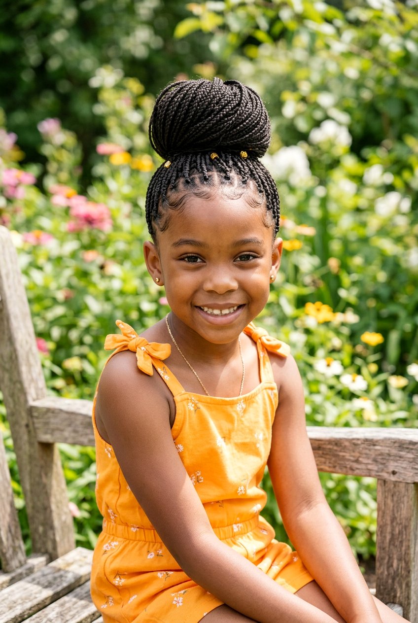 Micro Braids - 20 easy braid styles for little girls - 20 easy braid styles for little girls