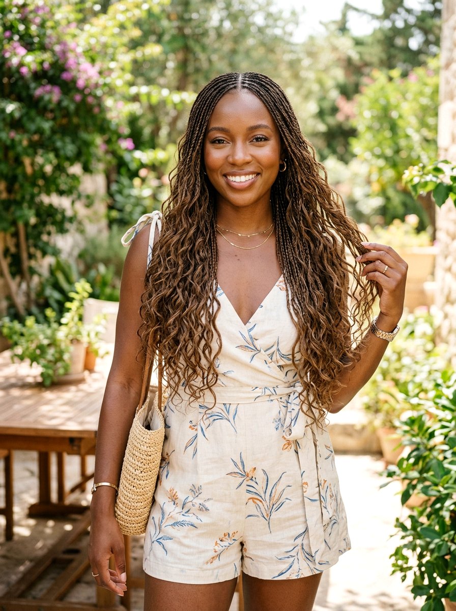 Micro Braids - 20 summer protective styles for black women - 20 summer protective styles for black women