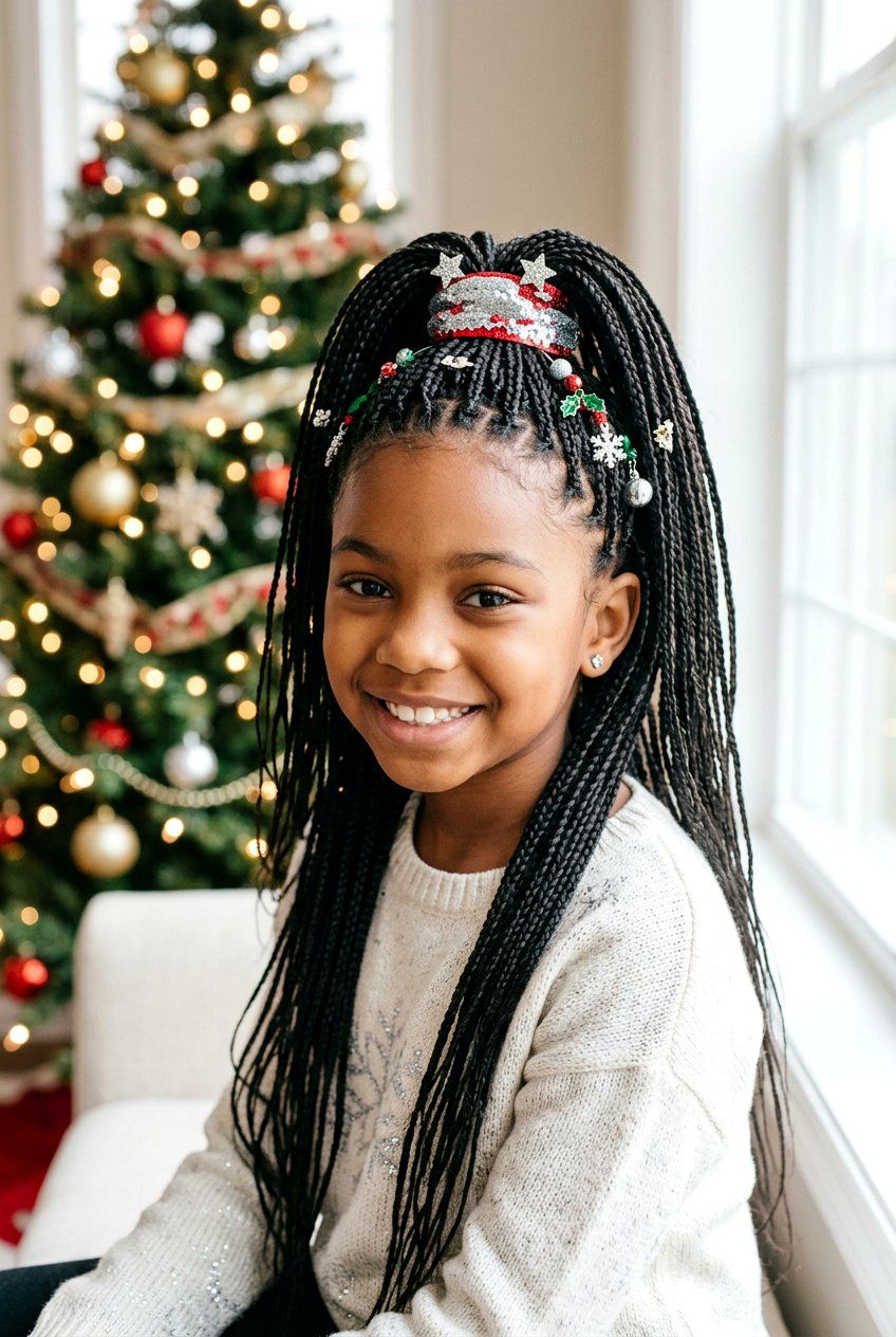 Micro Braids - 20 holiday hairstyle for girls with braids - 20 holiday hairstyle for girls with braids