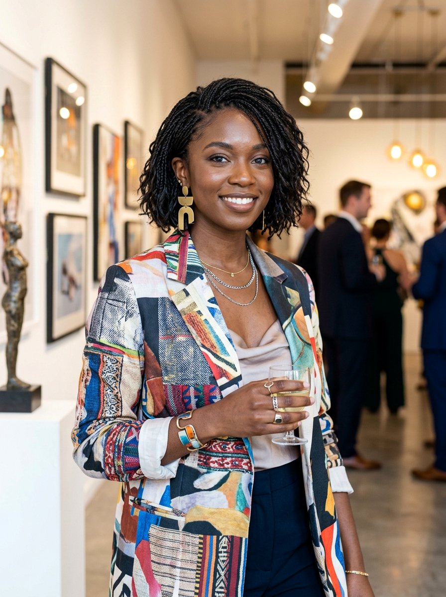 Micro Braids Short Hair - 20 school dance hairstyles for short hair - 20 school dance hairstyles for short hair