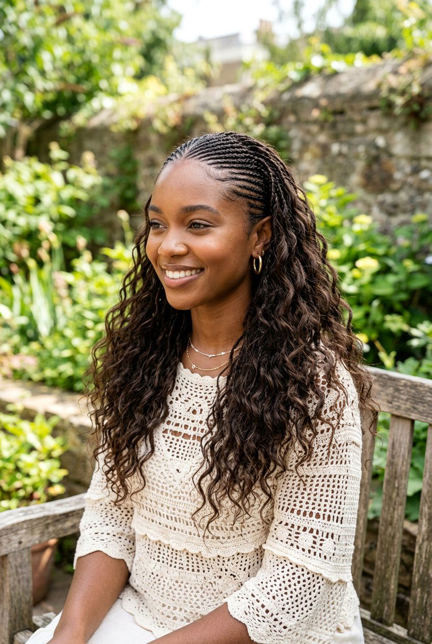 Micro Braids With Waves - 20 best beach hairstyle ideas - 20 best beach hairstyle ideas