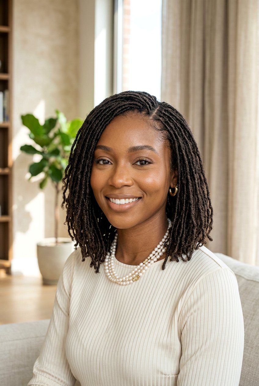 Micro Faux Loc Bob - 20 faux loc bob hairstyles - 20 faux loc bob hairstyles