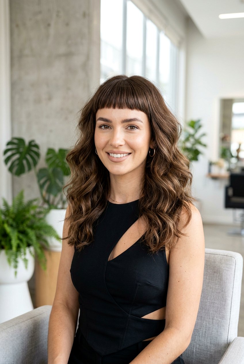 Micro Fringe Blowout - 20 rich girl blowout for medium hair - 20 rich girl blowout for medium hair