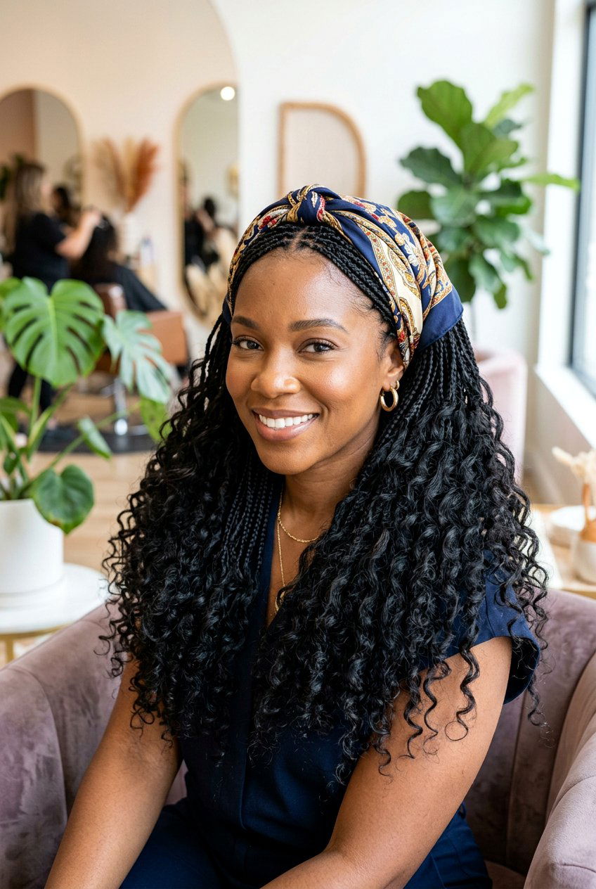 Micro Goddess Box Braids - 20 goddess box braids hairstyles - 20 goddess box braids hairstyles