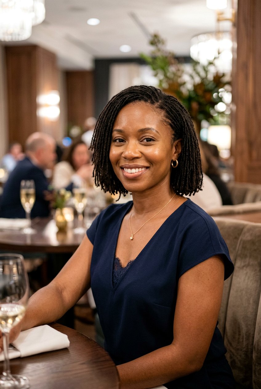 Micro Locs Bob - 20 low maintenance haircut for black women - 20 low maintenance haircut for black women