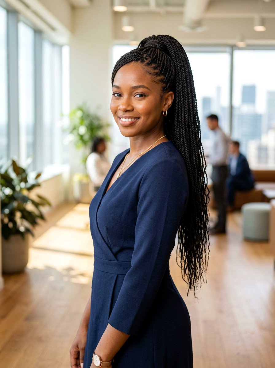 Micro Senegalese Twist Ponytail - 20 senegalese twists ponytail - 20 senegalese twists ponytail