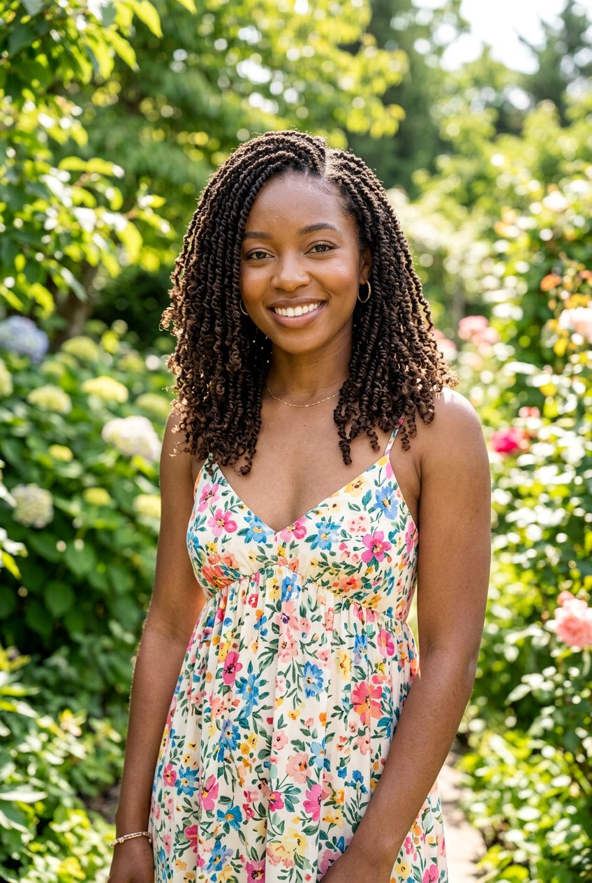 Micro Spring Twist - 20 black women spring twist ideas - 20 black women spring twist ideas