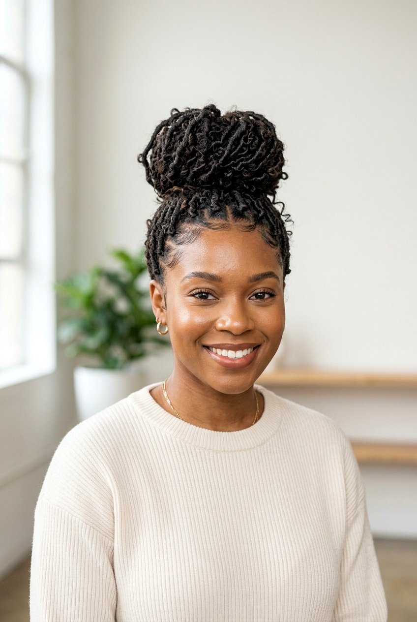 Micro butterfly locs - 20 butterfly locs hairstyles - 20 butterfly locs hairstyles