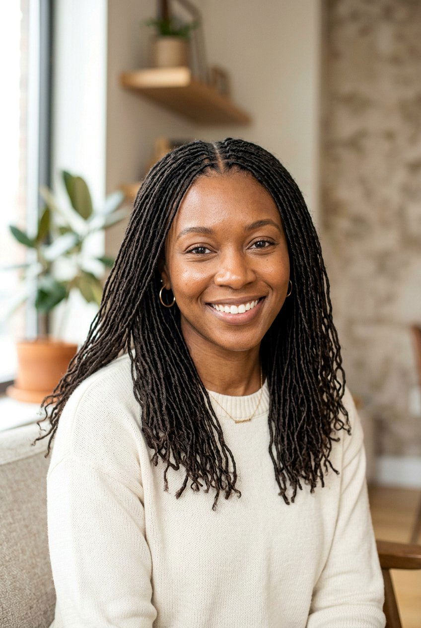 Micro faux locs for thin hair - 20 faux locs hairstyles - 20 faux locs hairstyles