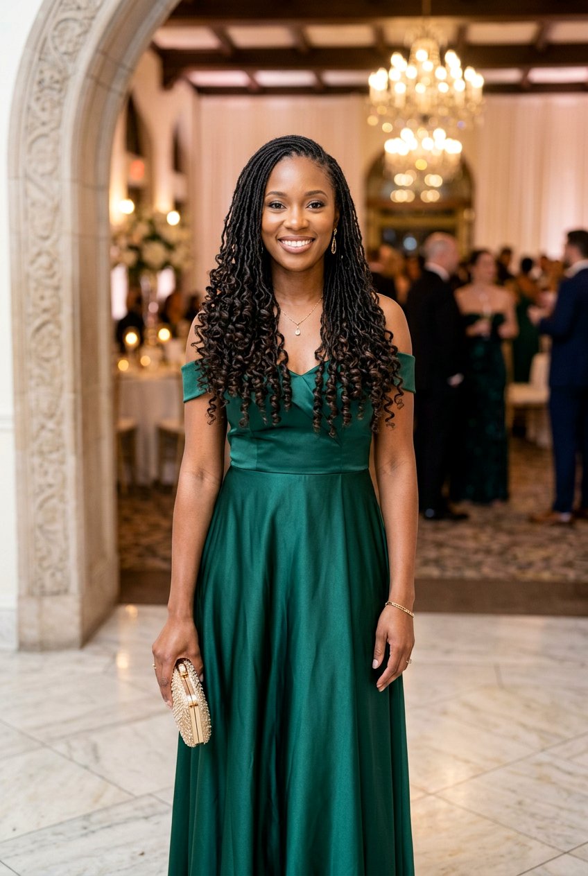 Microlocs With Curly Ends - 20 microlocs hairstyle ideas - 20 microlocs hairstyle ideas