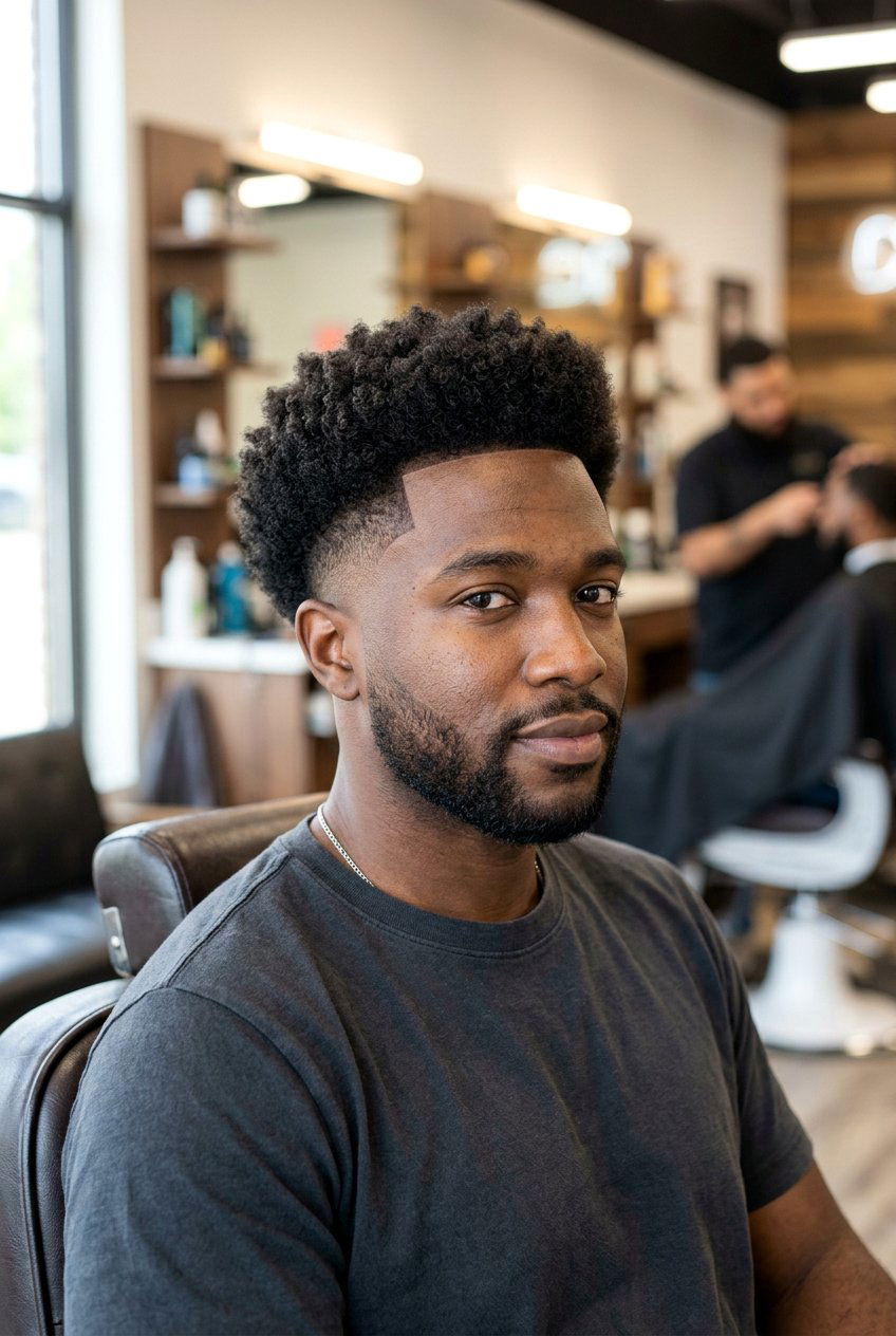 Mid Fade Afro - 20 mid fade haircut - 20 mid fade haircut