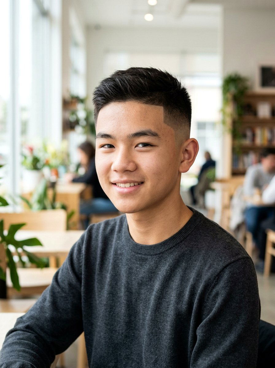 Mid Fade Crew Cut - 20 school haircut for teenage boys with fade - 20 school haircut for teenage boys with fade