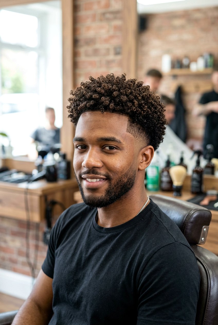 Mid Fade Curly Hair - 20 mid fade haircut - 20 mid fade haircut