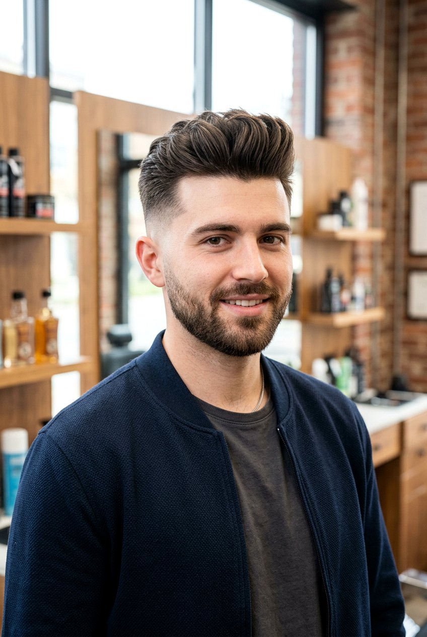 20 Flattering Men Haircut For Round Full Face Shapes 2024