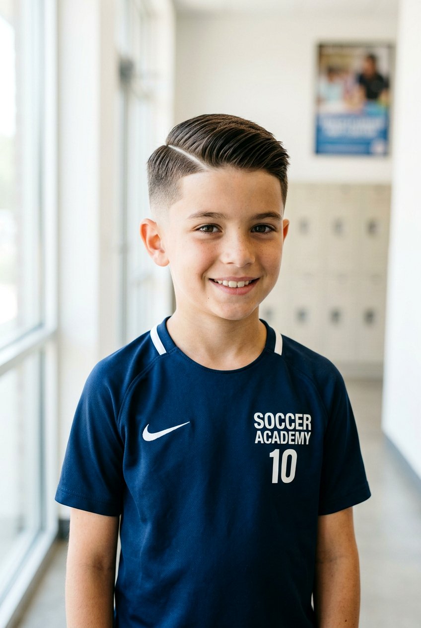 Mid Fade Side Part Haircut For Boys - 20 side part haircut for boys - 20 side part haircut for boys