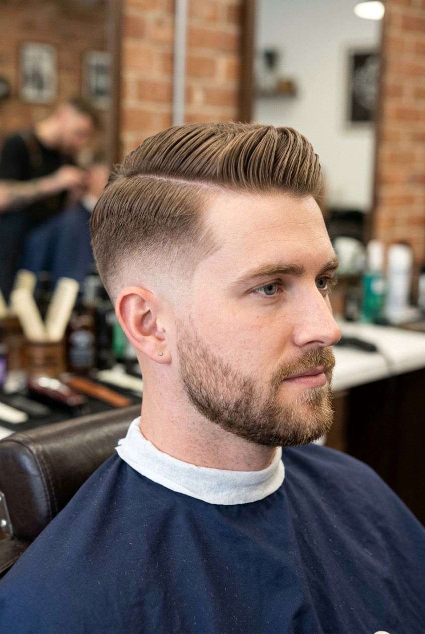 Mid Fade - 20 mens fade haircut - 20 men’s fade haircut