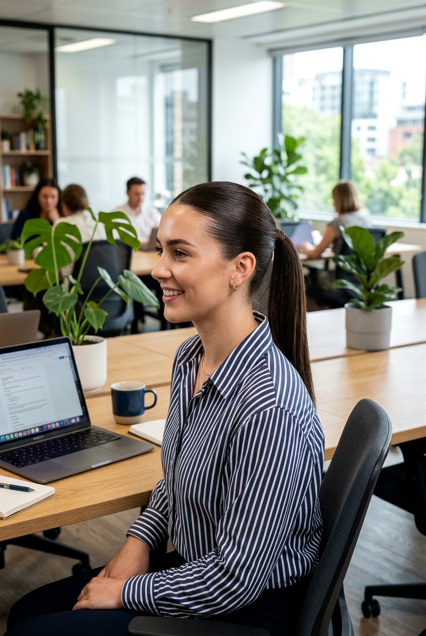Mid Height Sleek Ponytail For Office - 20 sleek ponytail for office - 20 sleek ponytail for office