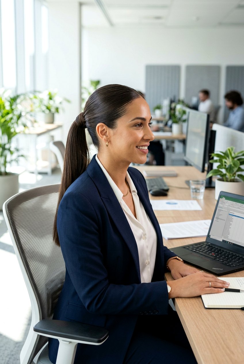 Mid Height Slick Ponytail - 20 clean girl slick ponytail - 20 clean girl slick ponytail