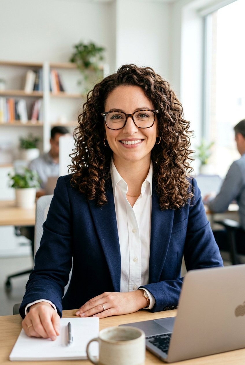 Mid Length Curly Hair - 20 curly hairstyles for women with glasses - 20 curly hairstyles for women with glasses