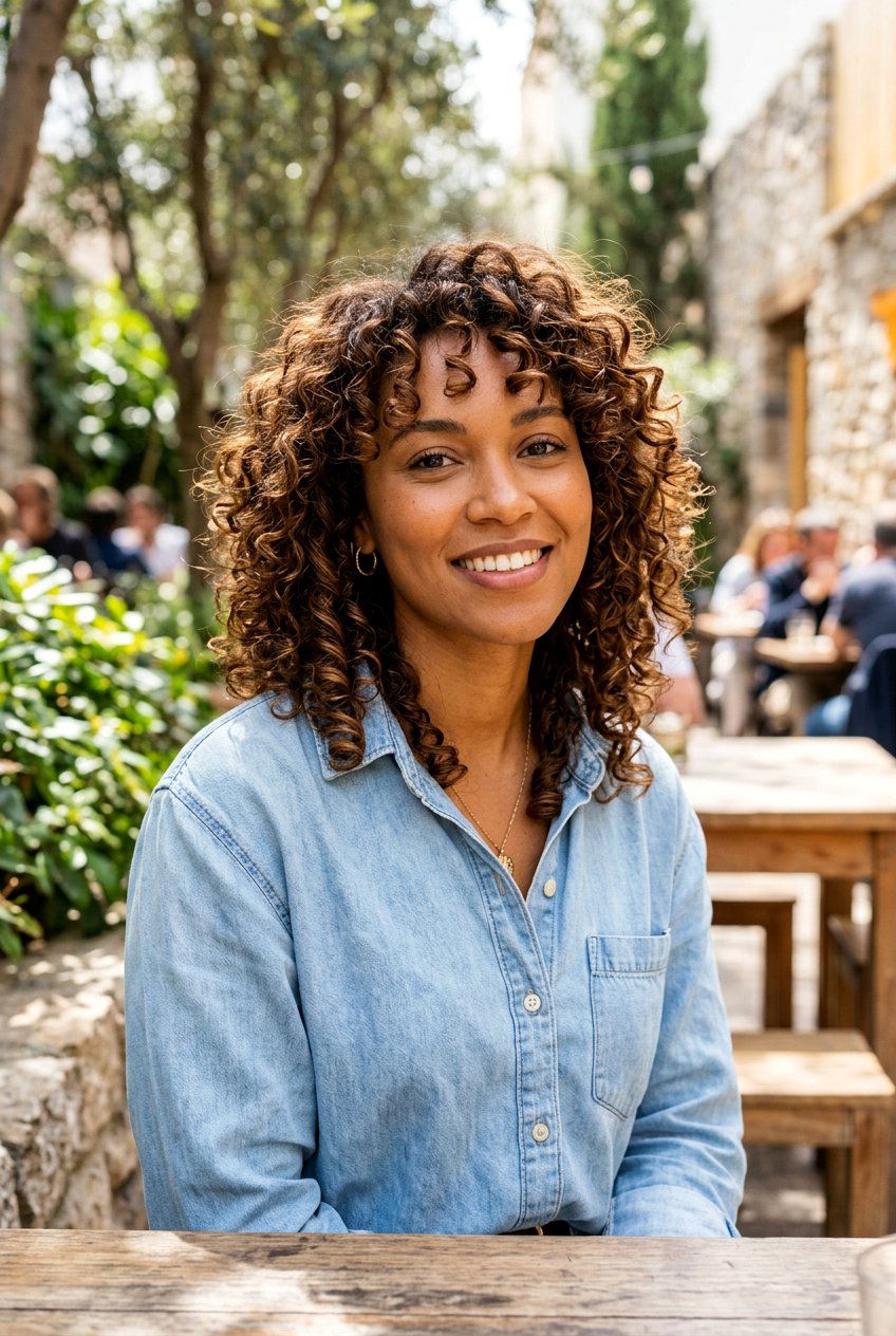 Mid Length Curly Shag - 20 curly shag for mature curly hair - 20 curly shag for mature curly hair