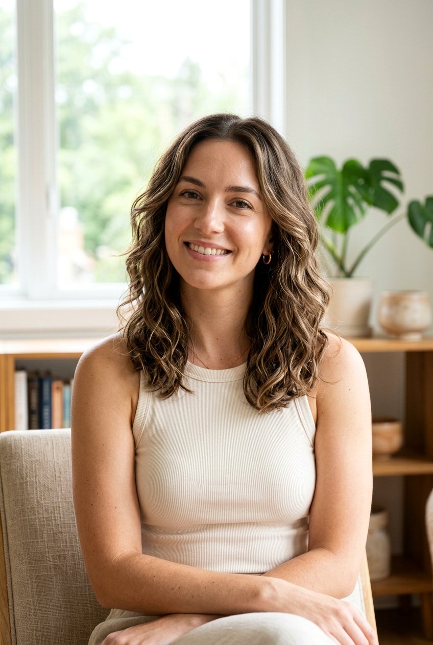 Mid Length Layered Wavy Haircut For Air Dry - 20 air dry wavy haircut for women - 20 air dry wavy haircut for women