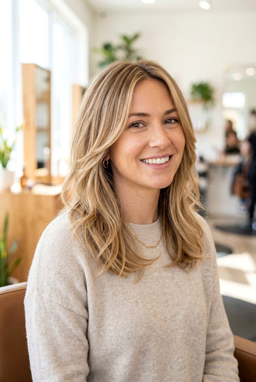 Mid Length Layers For Fine Hair - 20 layered haircut with movement for fine hair - 20 layered haircut with movement for fine hair