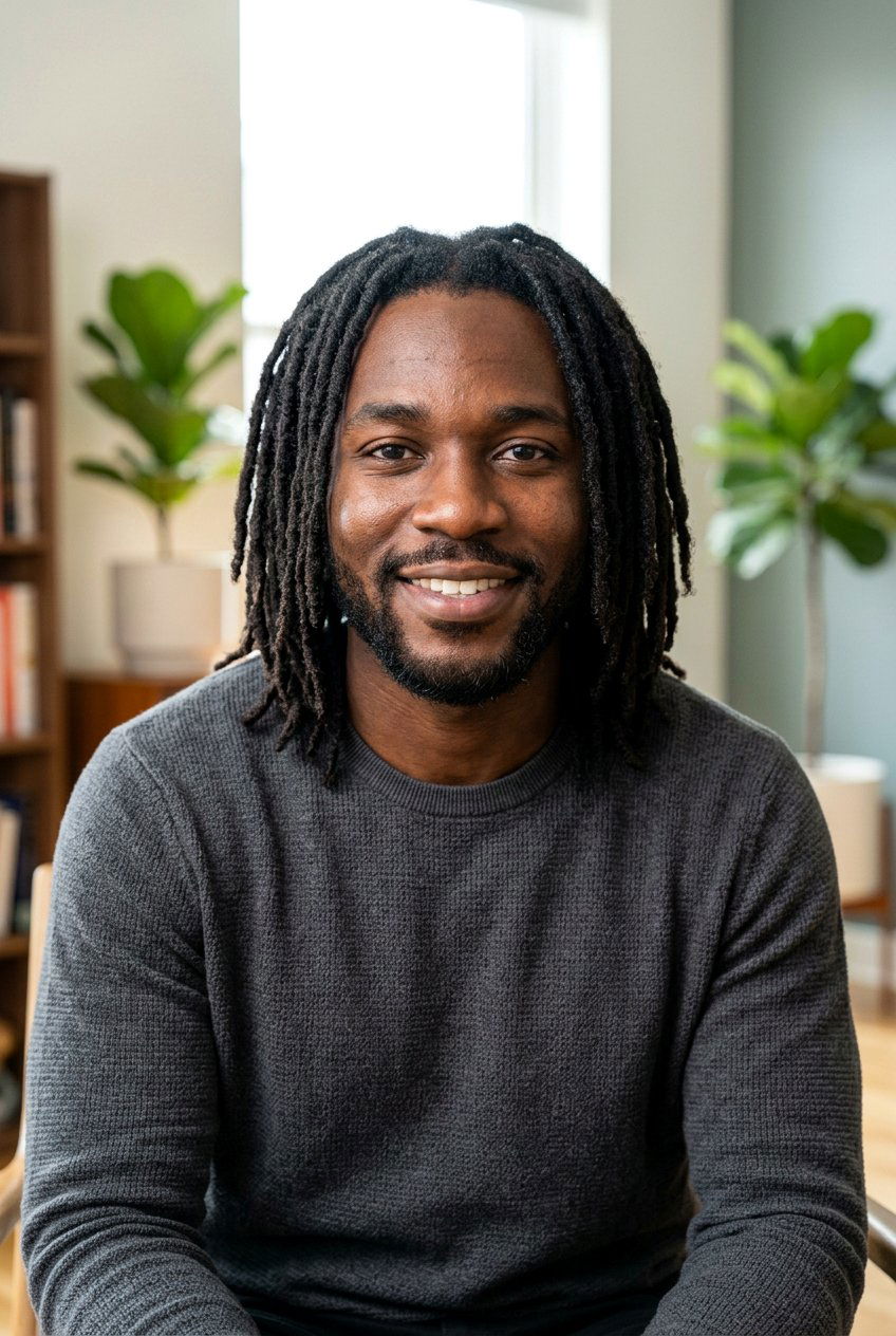 Mid Length Locs - 20 medium length hairstyles for men - 20 medium length hairstyles for men