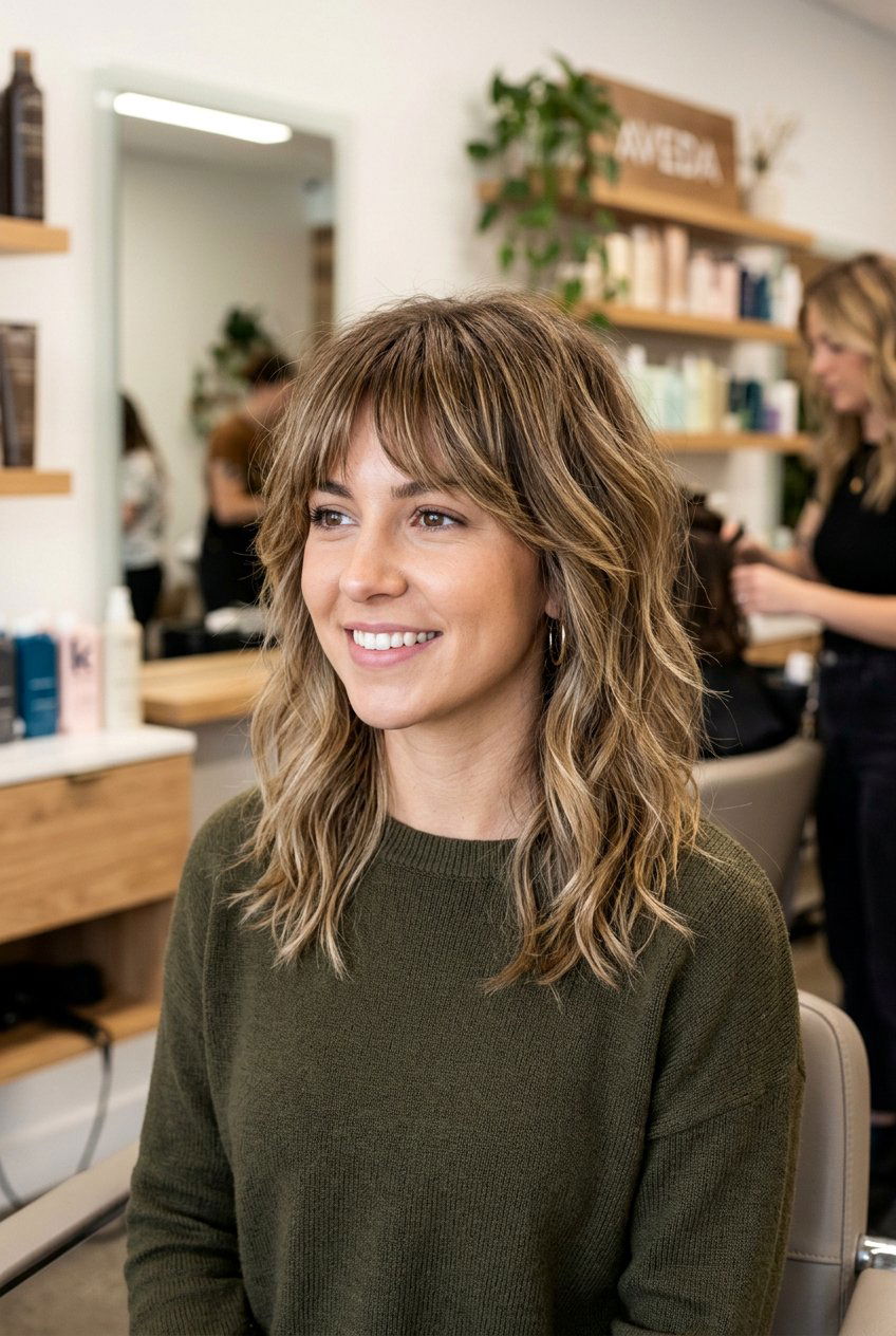 Mid Length Shag - 20 shaggy hairstyles for women - 20 shaggy hairstyles for women