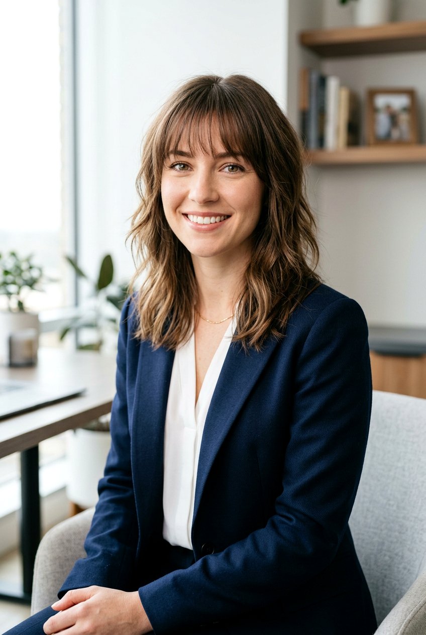 Mid Length Sliced Style Bangs - 20 best shag haircut for fine hair women - 20 best shag haircut for fine hair women