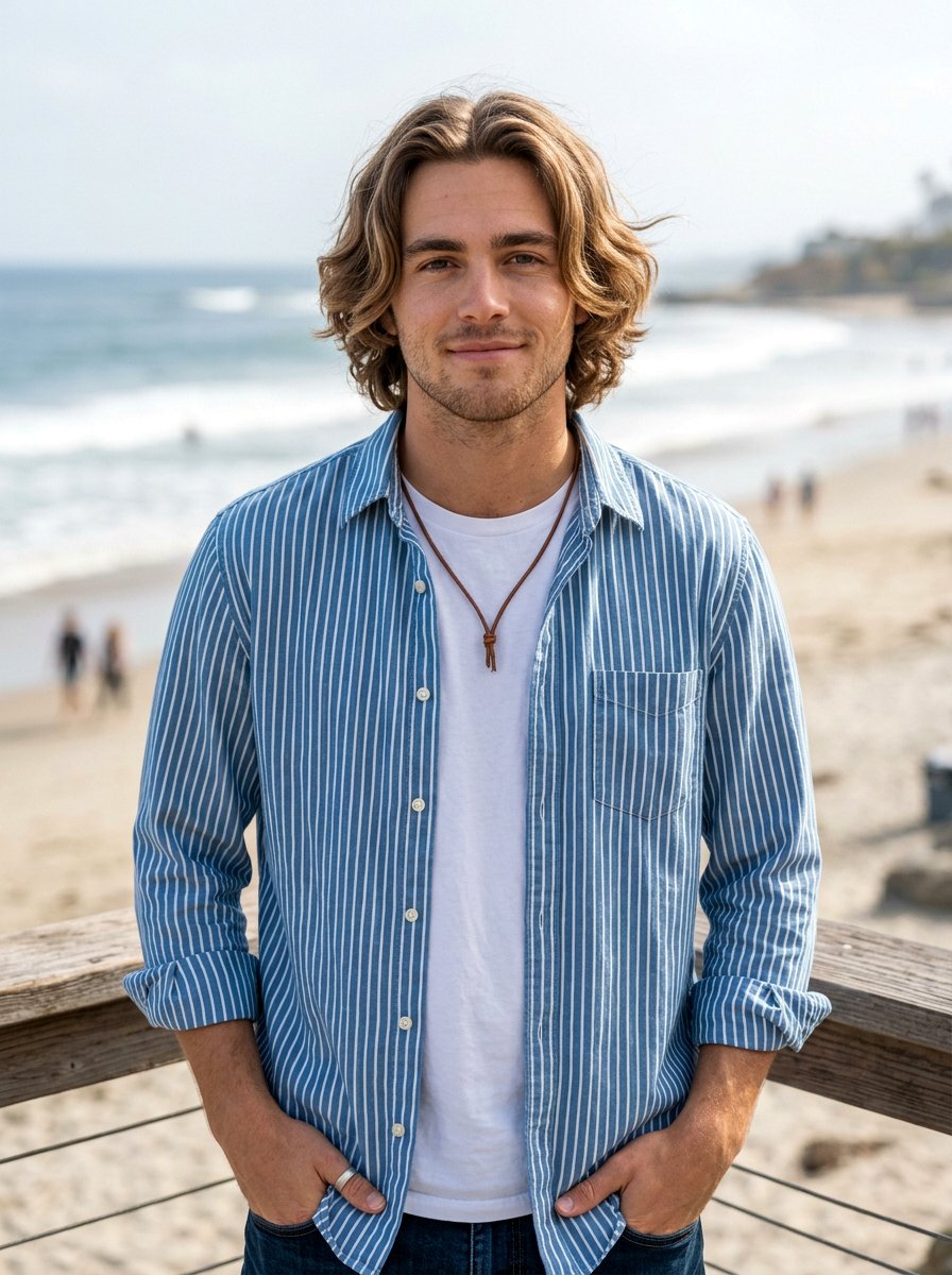 Mid Length Surfer Curtain Haircut Men - 20 surfer curtain haircut men - 20 surfer curtain haircut men