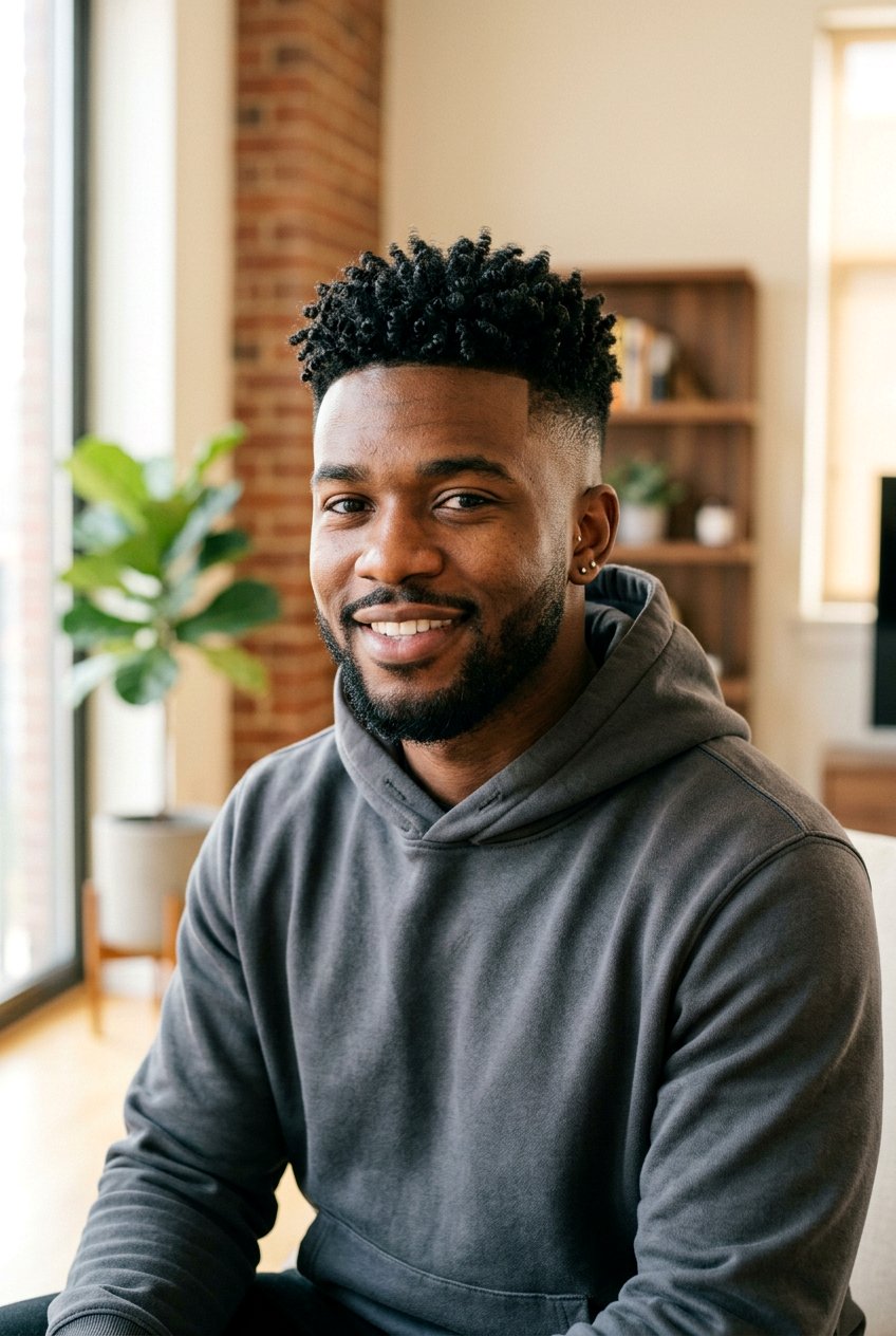 Mid Skin Fade Curly Hair - 20 mid taper fade for curly hair men - 20 mid taper fade for curly hair men