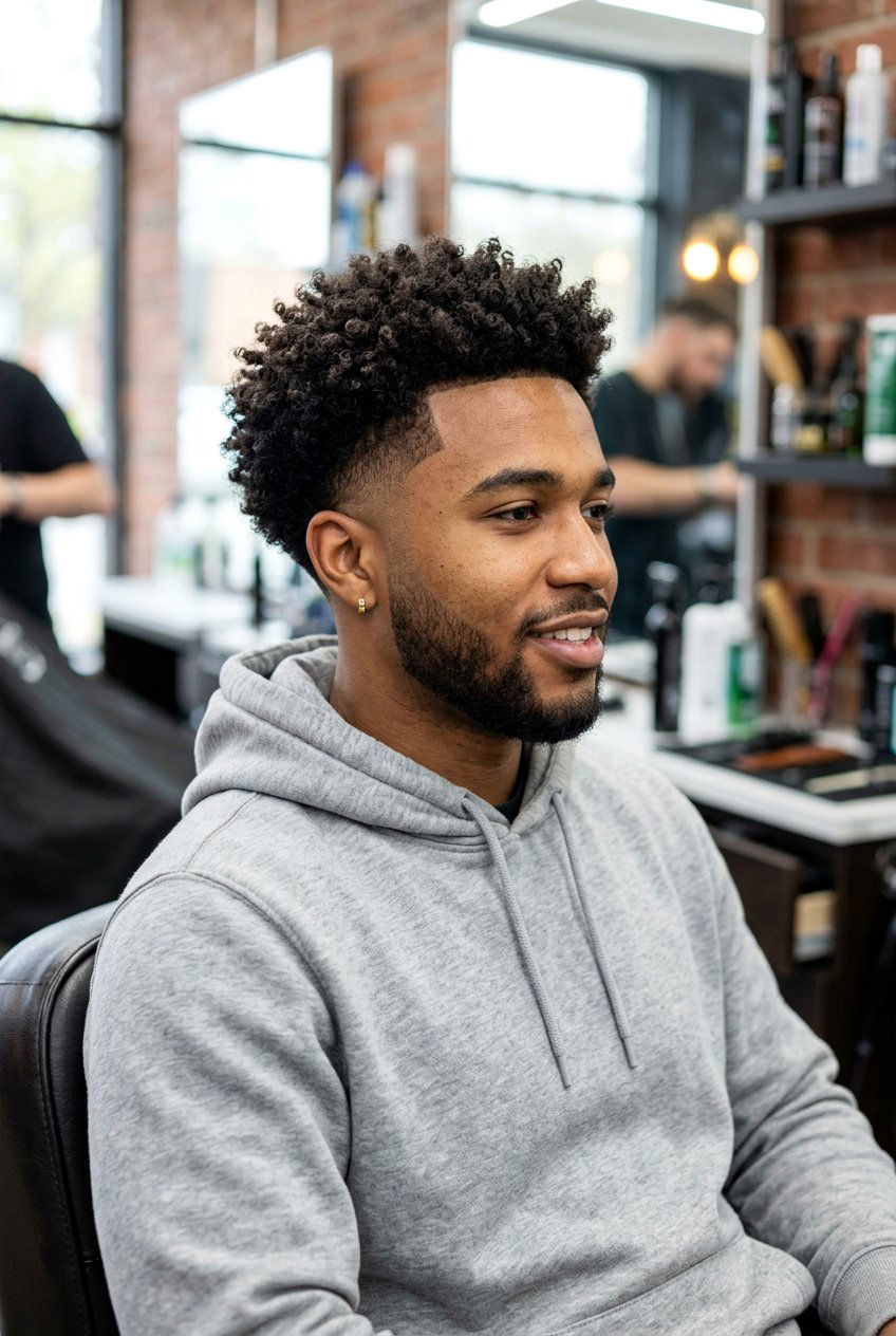 Mid Taper Afro Haircut - 20 taper afro haircut men - 20 taper afro haircut men