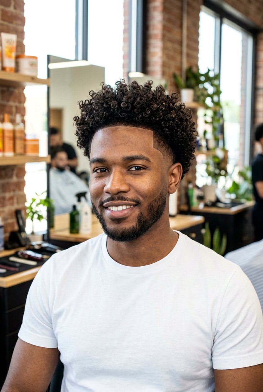 Mid Taper Fade Curly Hair - 20 mid taper fade for curly hair men - 20 mid taper fade for curly hair men