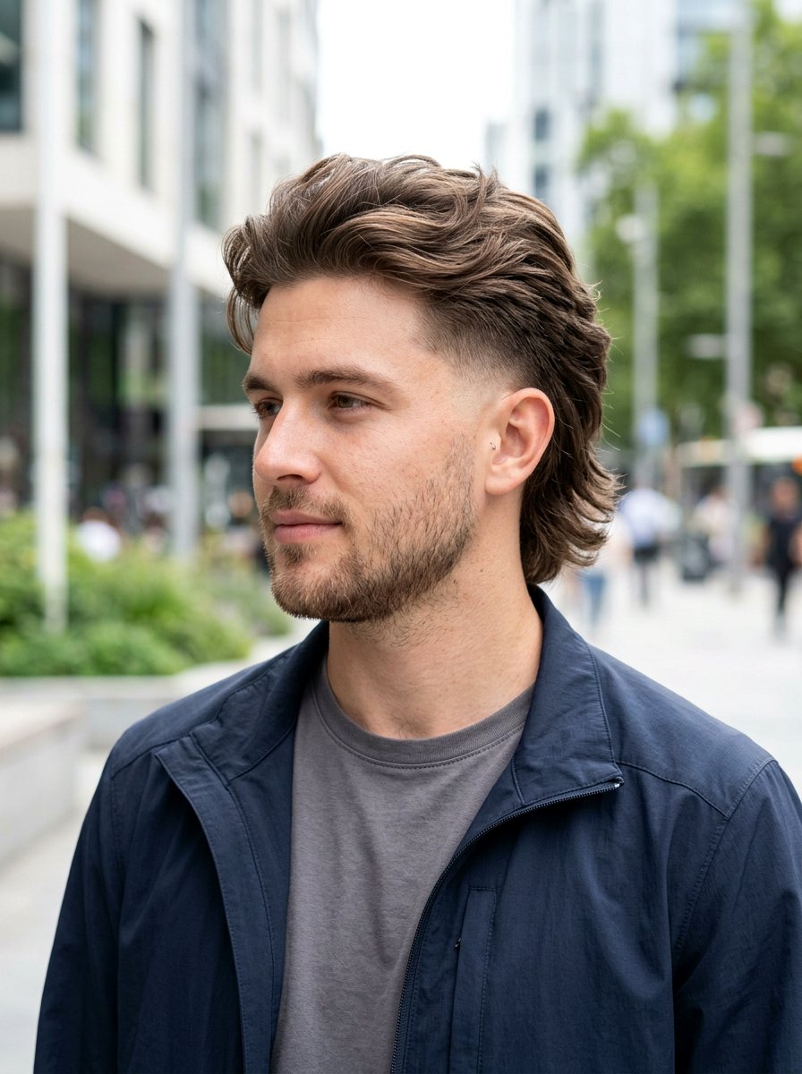 Mid Taper Mullet Men - 20 taper mullet haircut men - 20 taper mullet haircut men