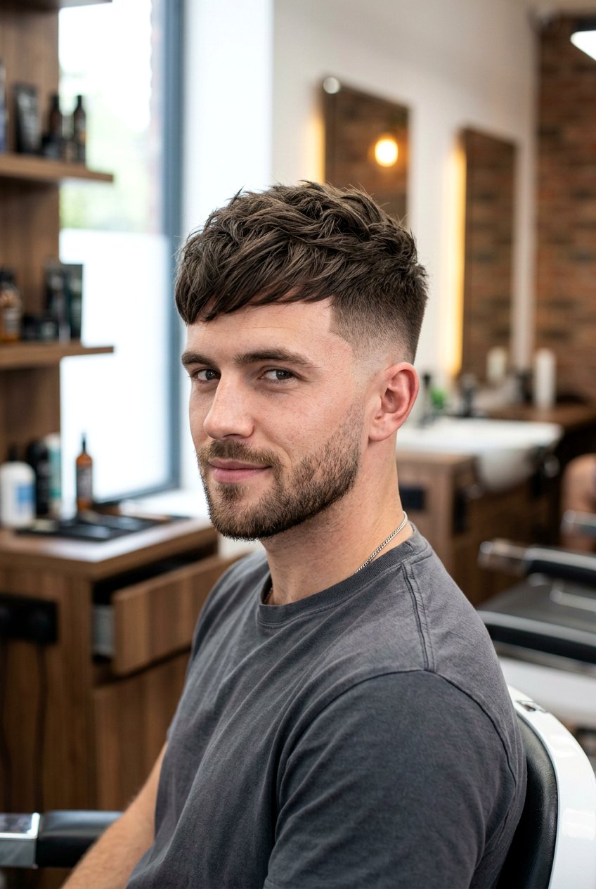 Mid fade textured crop - 20 textured crop haircut - 20 textured crop haircut