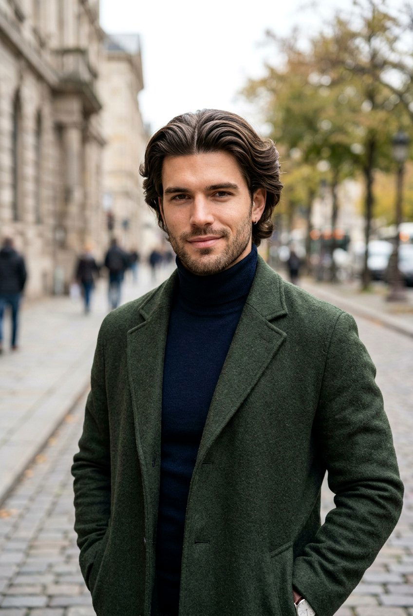 Middle Part Flow For Thick Hair - 20 middle part flow haircut men - 20 middle part flow haircut men