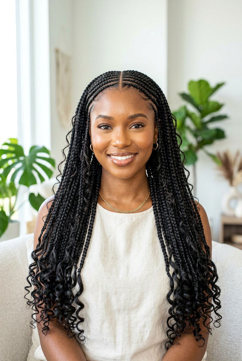 20 Stunning Goddess Braids Hairstyles for a Divine Look